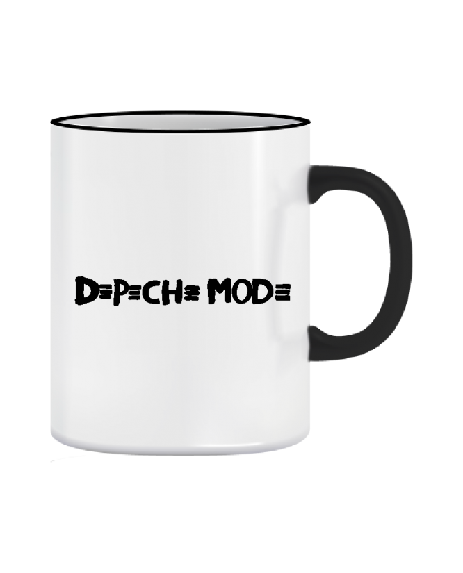 puodelis Depeche Mode logo puodelis Depeche Mode logo